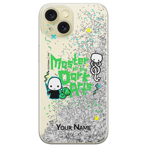 Phone Case Personalized Harry Potter 238 Harry Potter Liquid Glitter Silver