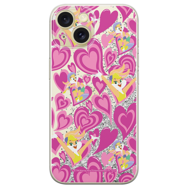 Phone Case Lola 010 Looney Tunes Liquid Glitter Silver