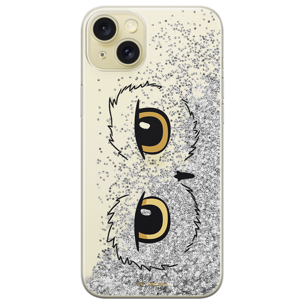 Phone Case Harry Potter 028 Harry Potter Liquid Glitter Silver