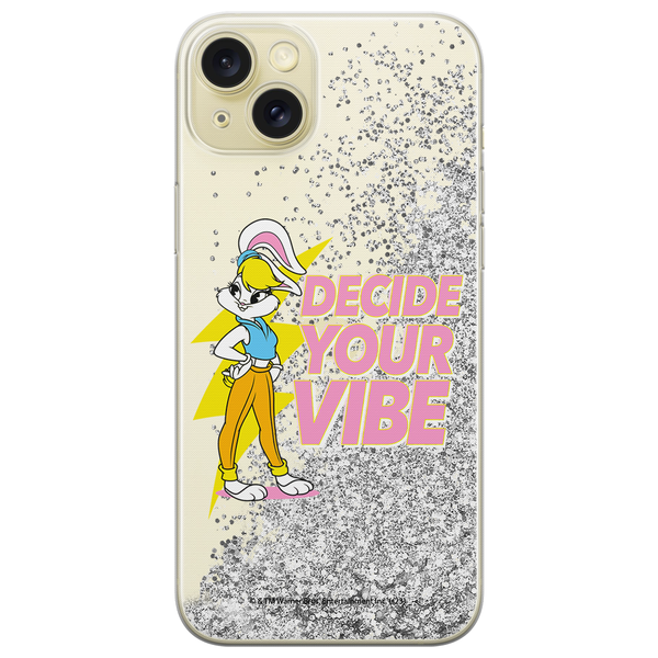 Phone Case Lola 006 Looney Tunes Liquid Glitter Silver