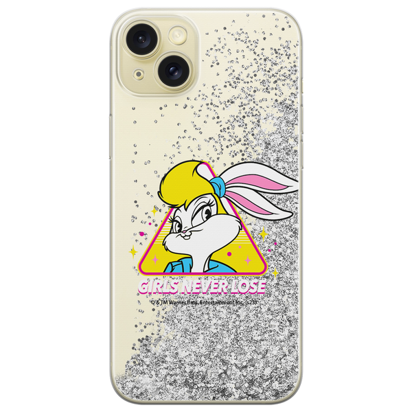 Phone Case Lola 008 Looney Tunes Liquid Glitter Silver