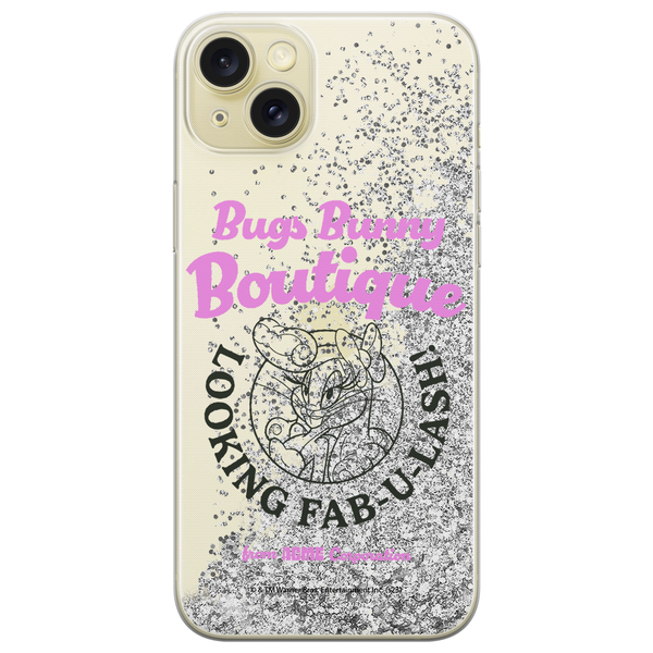 Phone Case Lola 011 Looney Tunes Liquid Glitter Silver