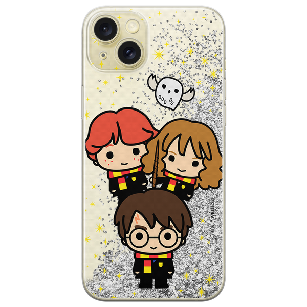 Phone Case Harry Potter 239 Harry Potter Liquid Glitter Silver