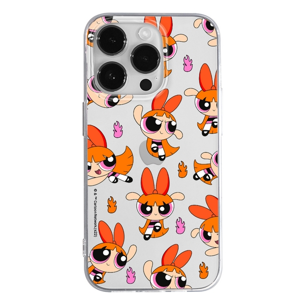 Phone Case Powerpuff Girls 007 The Powerpuff Girls Partial Print Transparent