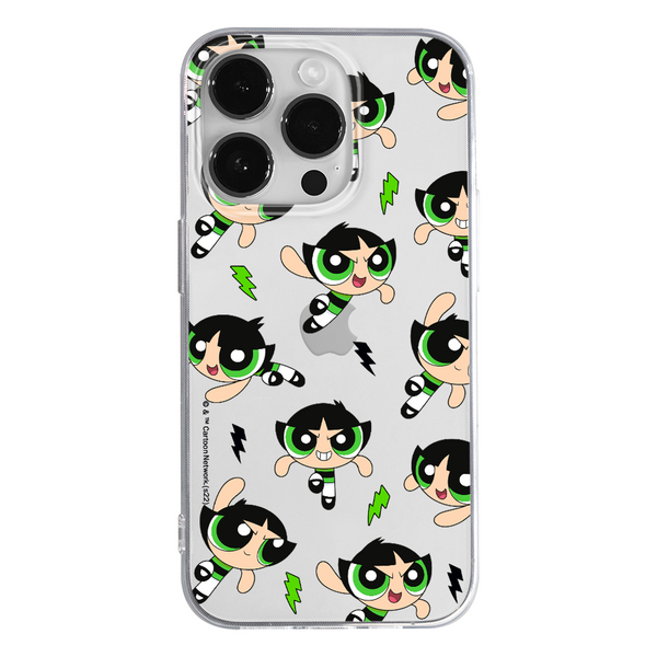 Phone Case Powerpuff Girls 009 The Powerpuff Girls Partial Print Transparent