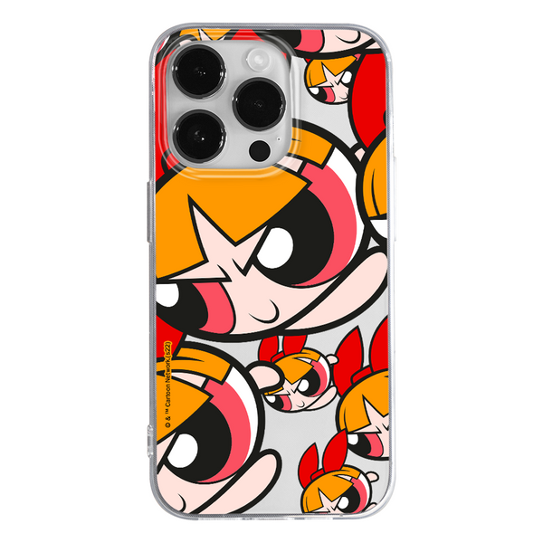 Phone Case Powerpuff Girls 010 The Powerpuff Girls Partial Print Transparent