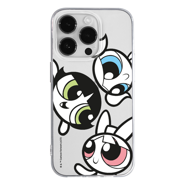 Phone Case Powerpuff Girls 014 The Powerpuff Girls Partial Print Transparent