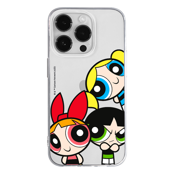 Phone Case Powerpuff Girls 015 The Powerpuff Girls Partial Print Transparent