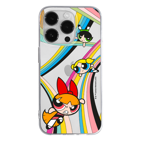 Phone Case Powerpuff Girls 020 The Powerpuff Girls Partial Print Transparent