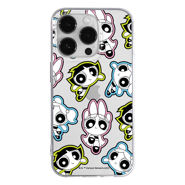 Phone Case Powerpuff Girls 022 The Powerpuff Girls Partial Print Transparent