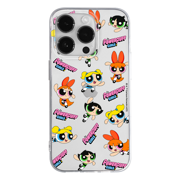 Phone Case Powerpuff Girls 028 The Powerpuff Girls Partial Print Transparent