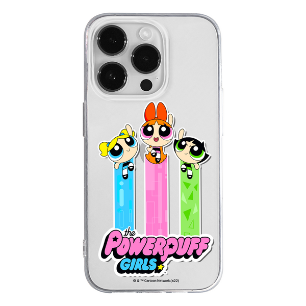 Phone Case Powerpuff Girls 030 The Powerpuff Girls Partial Print Transparent