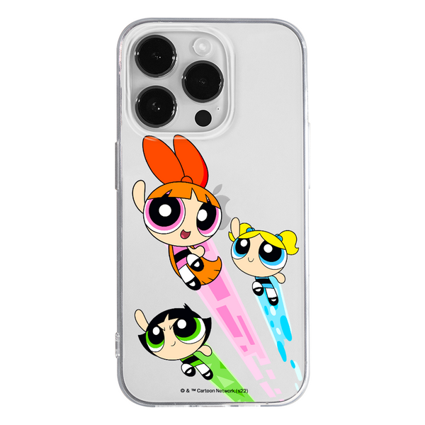 Phone Case Powerpuff Girls 032 The Powerpuff Girls Partial Print Transparent