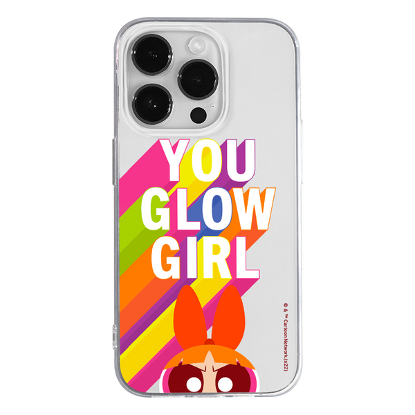 Phone Case Powerpuff Girls 042 The Powerpuff Girls Partial Print Transparent