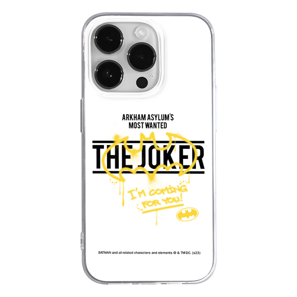 Phone Case Batman i Joker 006 DC Full Print White