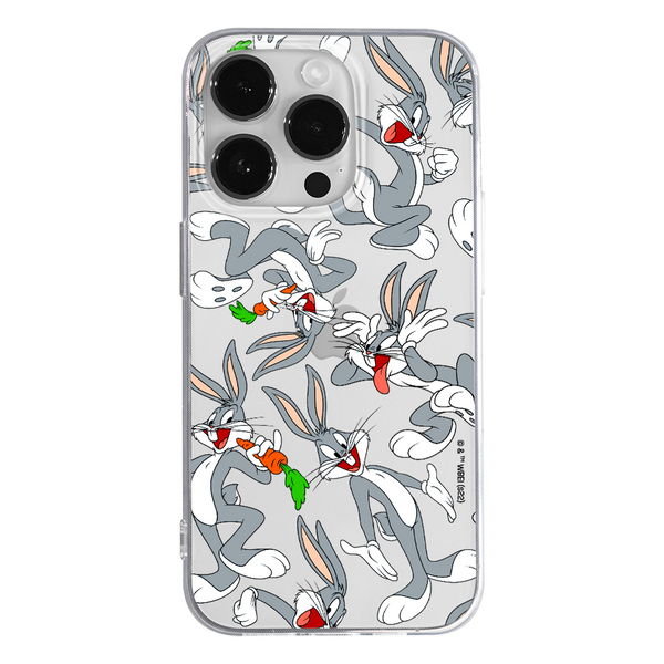 Phone Case Bugs 013 Looney Tunes Partial Print Transparent