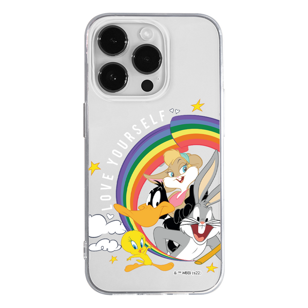 Phone Case Looney Tunes 016 Looney Tunes Partial Print Transparent