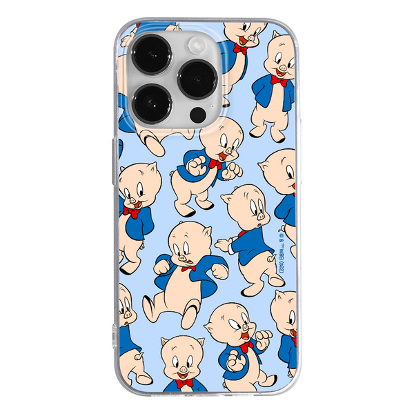 Phone Case Porky Pig 001 Looney Tunes Full Print Blue