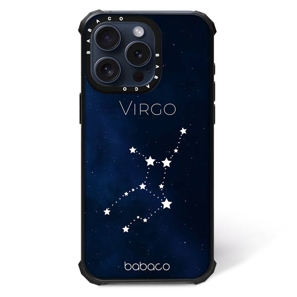 Phone Case Shockproof Magsafe Zodiac Constellation 006 Babaco Full Print Navy Blue