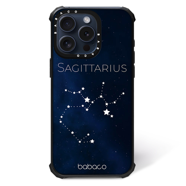 Phone Case Shockproof Magsafe Zodiac Constellation 009 Babaco Full Print Navy Blue