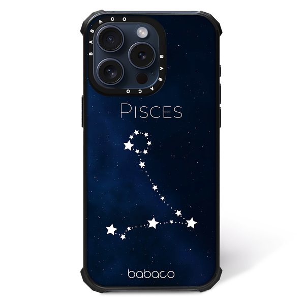 Phone Case Shockproof Magsafe Zodiac Constellation 012 Babaco Full Print Navy Blue