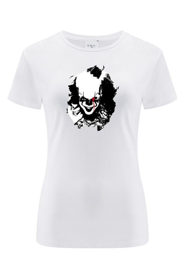 Women's T-shirt It 011 Horror White