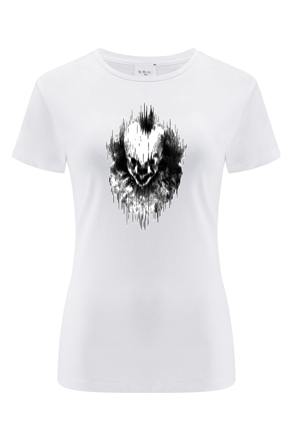 Women's T-shirt It 012 Horror White