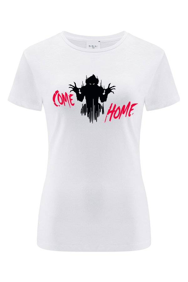 Women's T-shirt It 028 Horror White