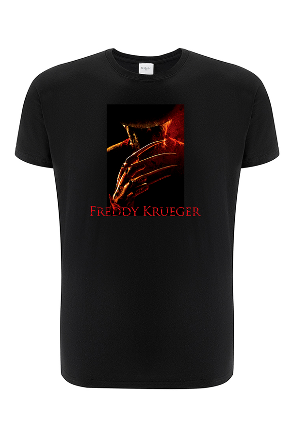 Men's T-shirt Nightmare of Elm Street 005 Horror Black