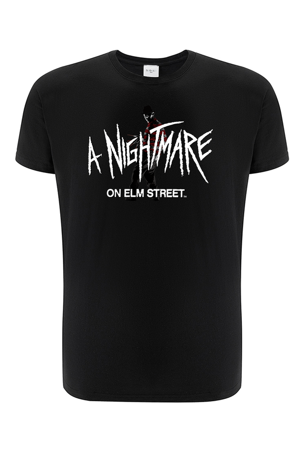 Men's T-shirt Nightmare of Elm Street 008 Horror Black