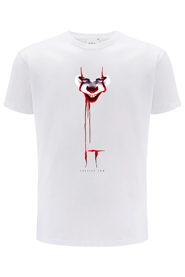 Men's T-shirt It 024 Horror White