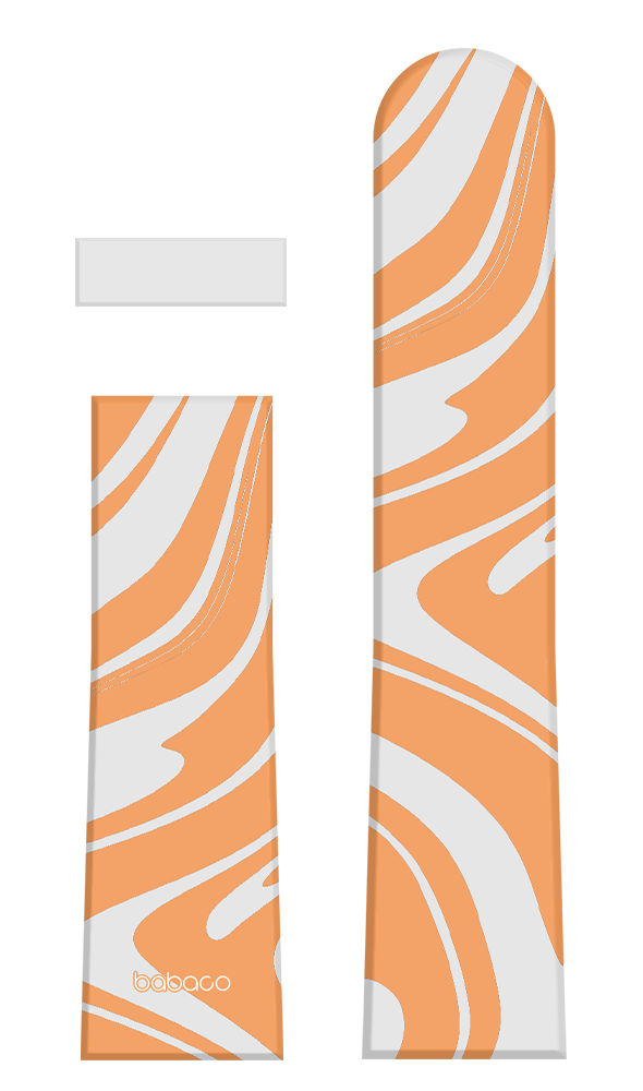 Watch Band Doodle 001 Babaco Orange