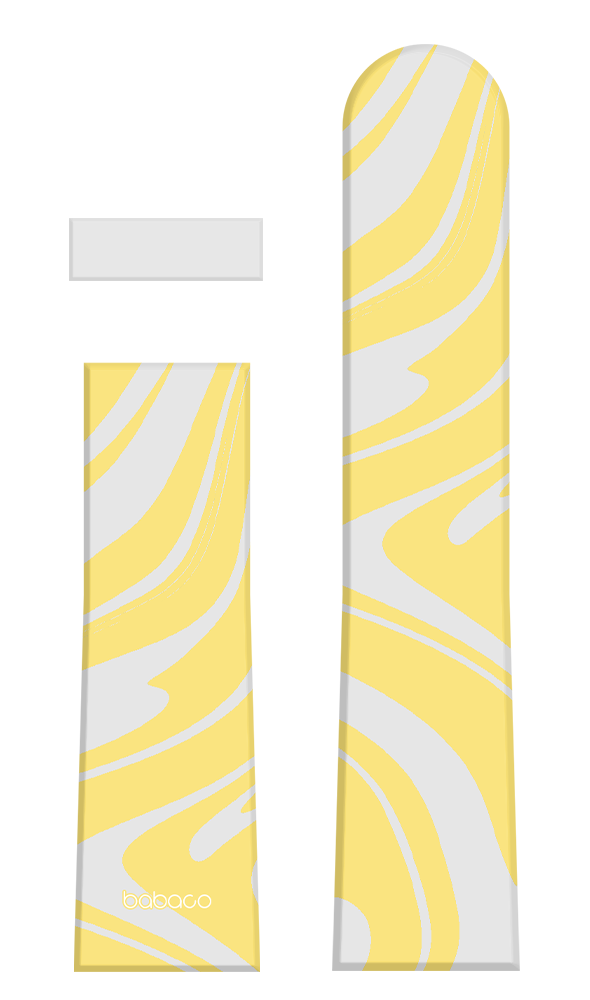 Watch Band Doodle 001 Babaco Yellow