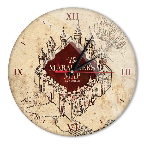 Wall Clock Glossy Harry Potter 073 Harry Potter Beige