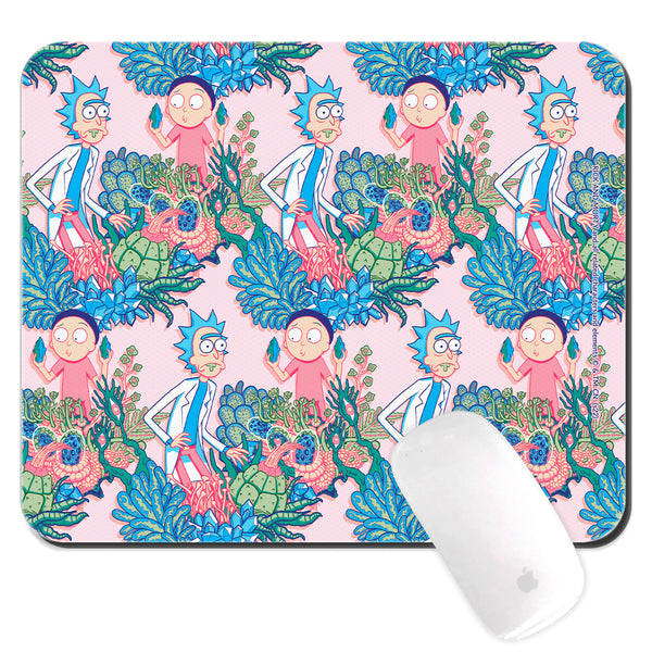 Mouse Pad Rick and Morty 021 Rick and Morty Pink