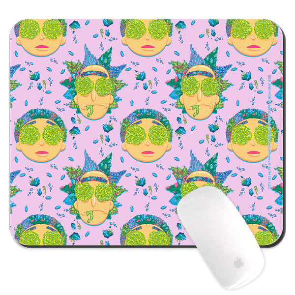Mouse Pad Rick and Morty 022 Rick and Morty Pink