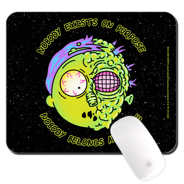 Mouse Pad Rick and Morty 010 Rick and Morty Black
