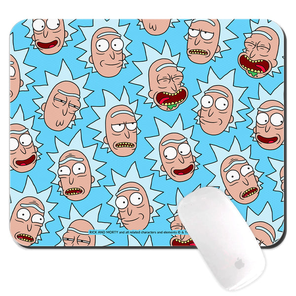 Mouse Pad Rick and Morty 015 Rick and Morty Blue