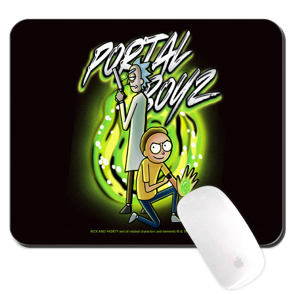 Mouse Pad Rick and Morty 006 Rick and Morty Black