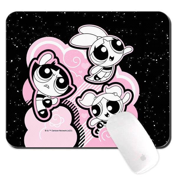 Mouse Pad The Powerpuff Girls 024 The Powerpuff Girls Black