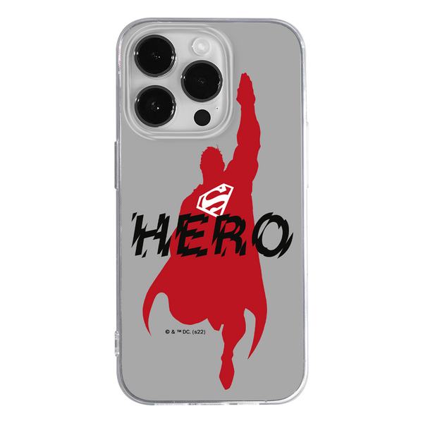 Phone Case Superman 038 DC Full Print Gray