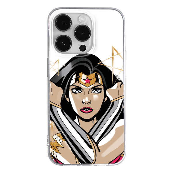 Phone Case Wonder Woman 003 DC Partial Print Transparent