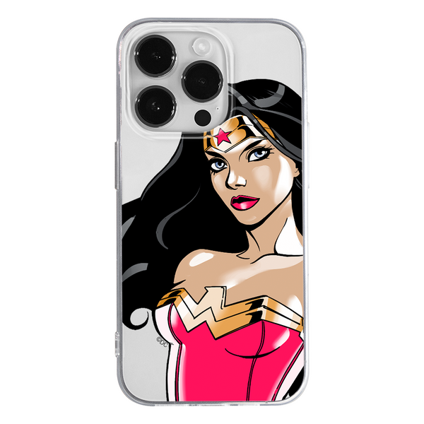 Phone Case Wonder Woman 004 DC Partial Print Transparent