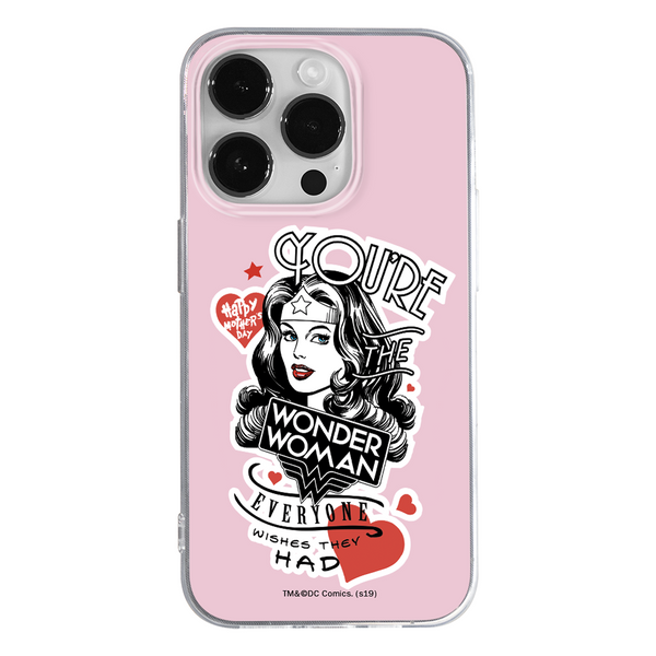 Phone Case Wonder Woman 014 DC Full Print Pink