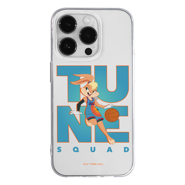 Phone Case Space Jam 007 Looney Tunes Partial Print Transparent