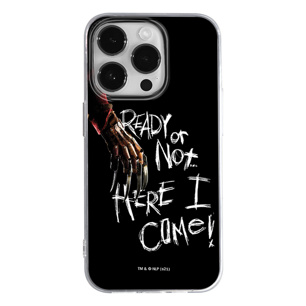 Phone Case Nightmare of Elm Street 001 Horror Full Print Black