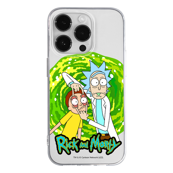 Phone Case Rick and Morty 007 Rick and Morty Partial Print Transparent