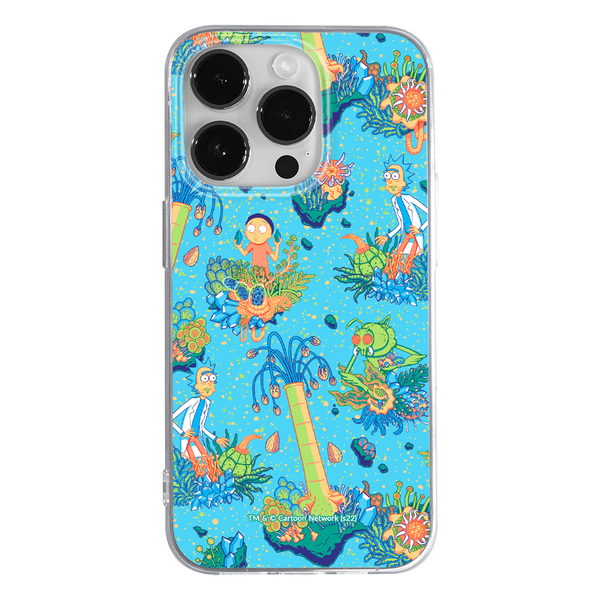 Phone Case Rick and Morty 020 Rick and Morty Full Print Blue