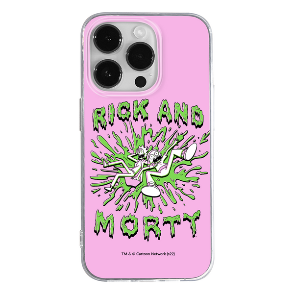 Phone Case Rick and Morty 024 Rick and Morty Full Print Pink