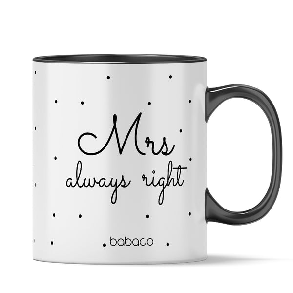 Mug 90's Girl 069  Babaco Black